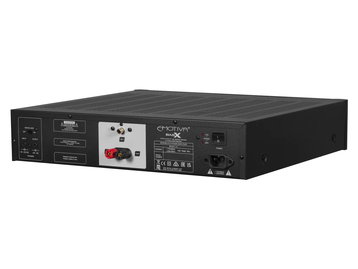 BasX A1 Monoblock Power Amplifier - Image 5