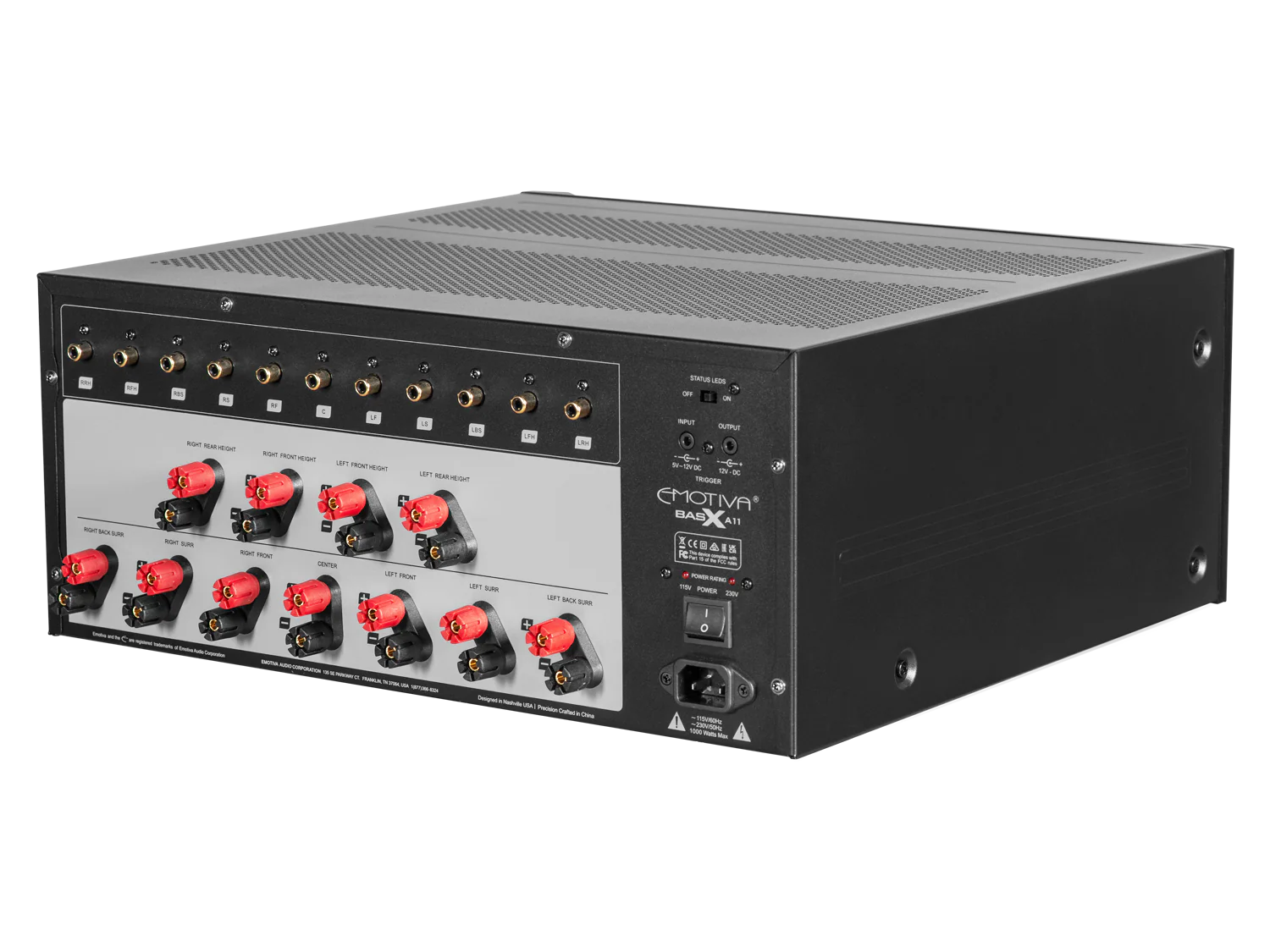 BasX A11 Eleven-Channel Power Amplifier - Image 5