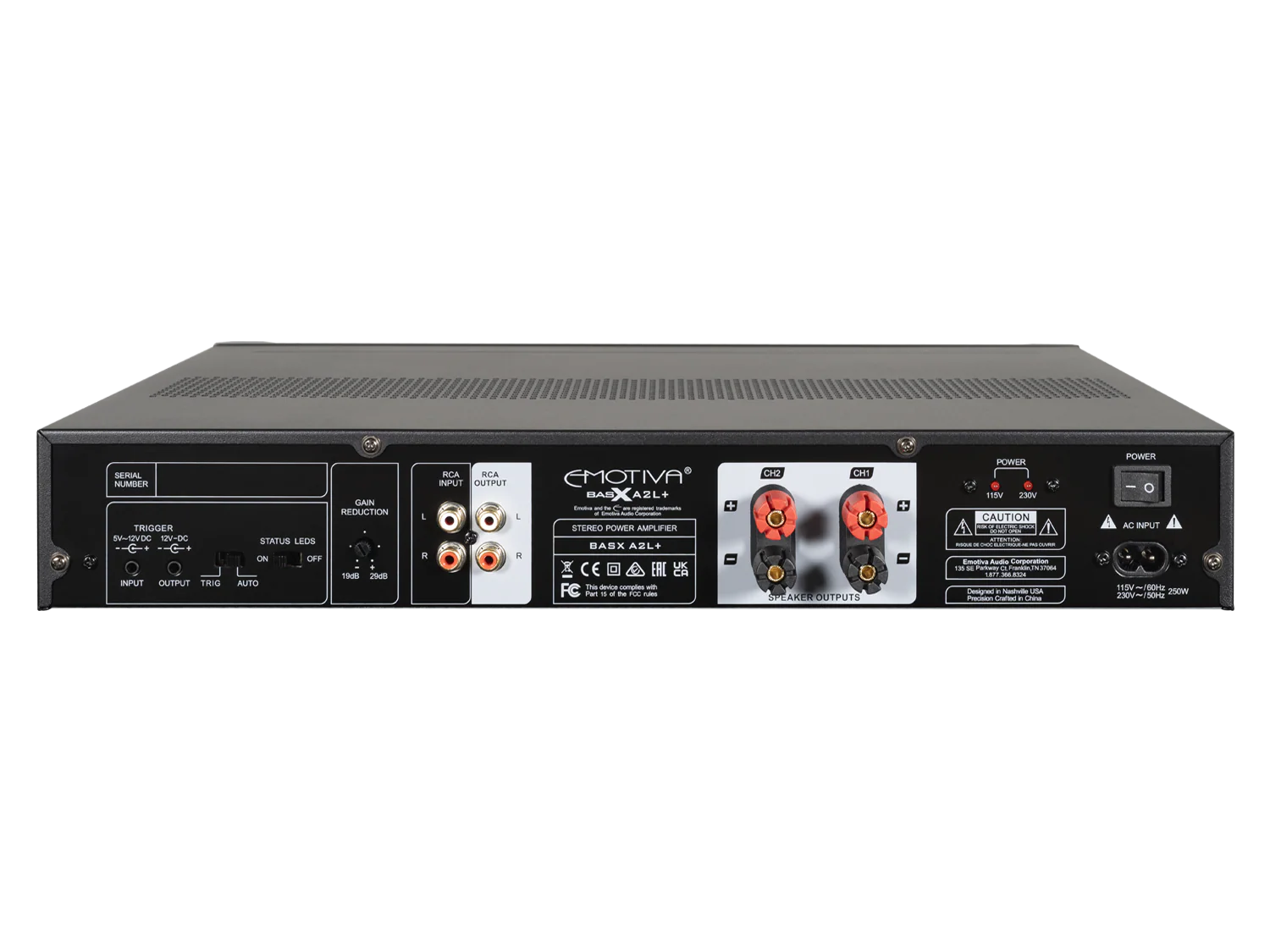 BasX A2L+ Stereo Amplifier - Image 2