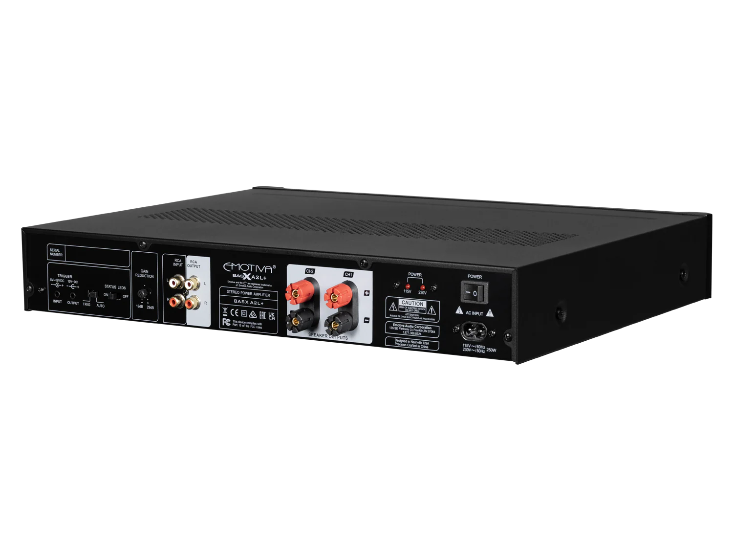 BasX A2L+ Stereo Amplifier - Image 5