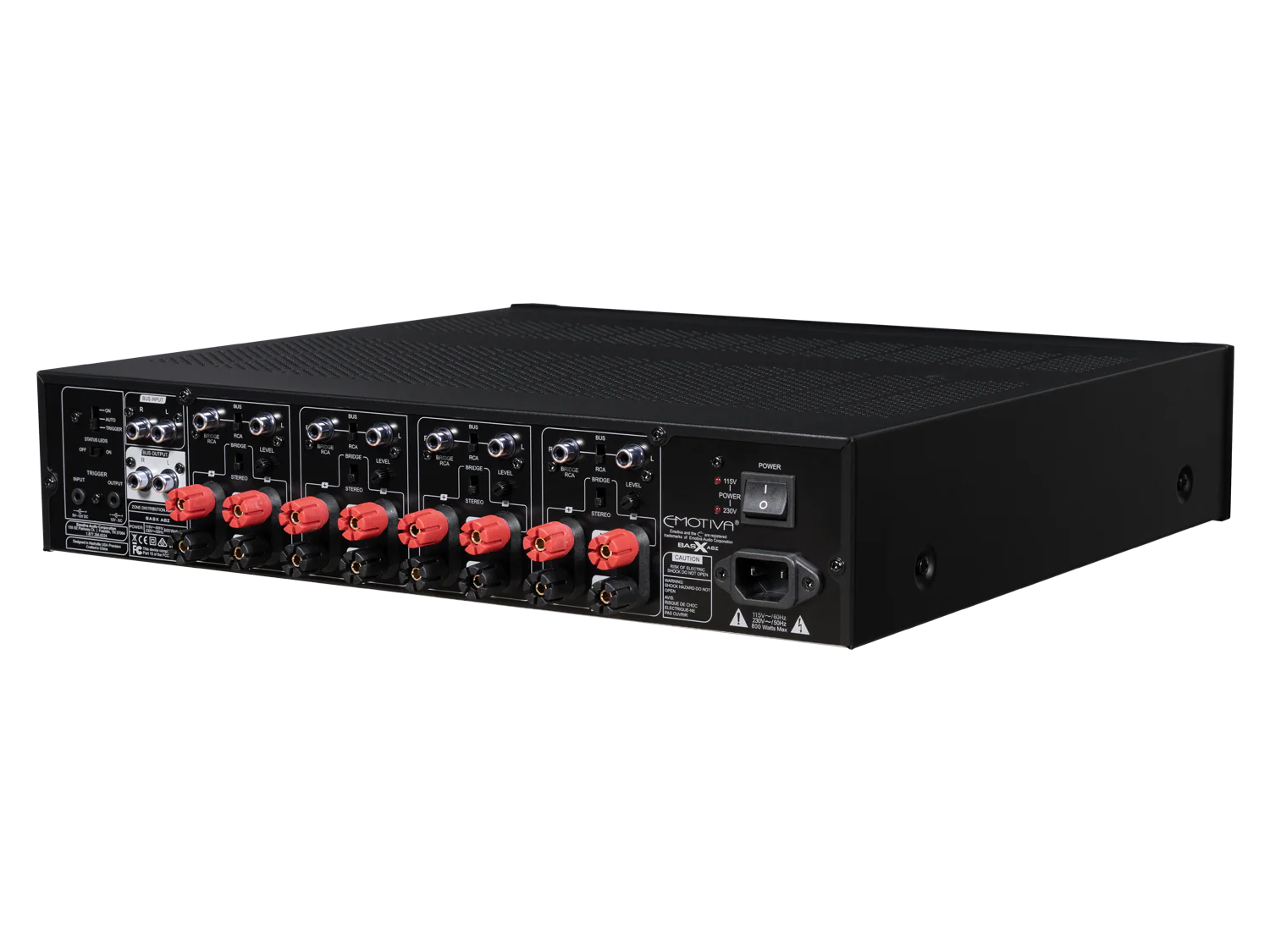 BasX A8Z Zone Amplifier - Image 4
