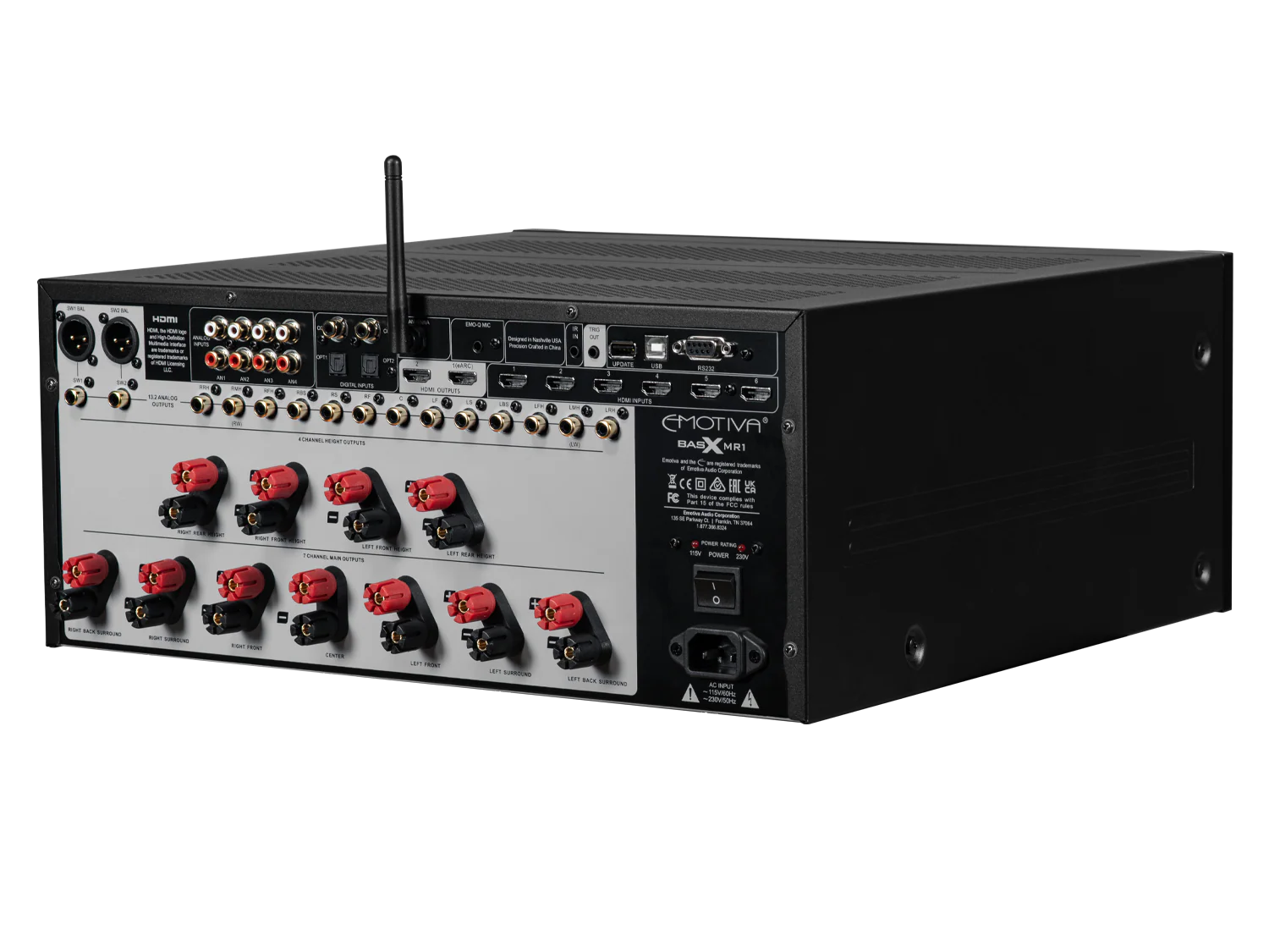 BasX MR1 11.2 Channel Dolby Atmos® & DTS:X™ Cinema Receiver - Image 5