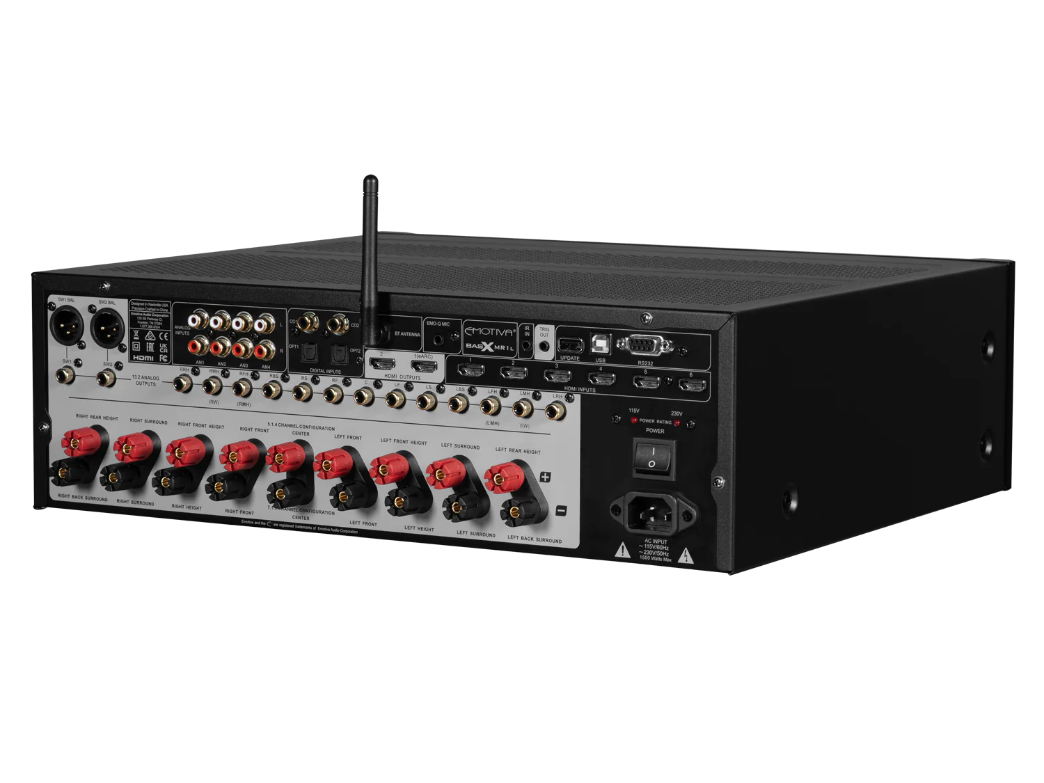 BasX MR1L 9.2 Channel Dolby Atmos® & DTS:X™ Cinema Receiver - Image 5