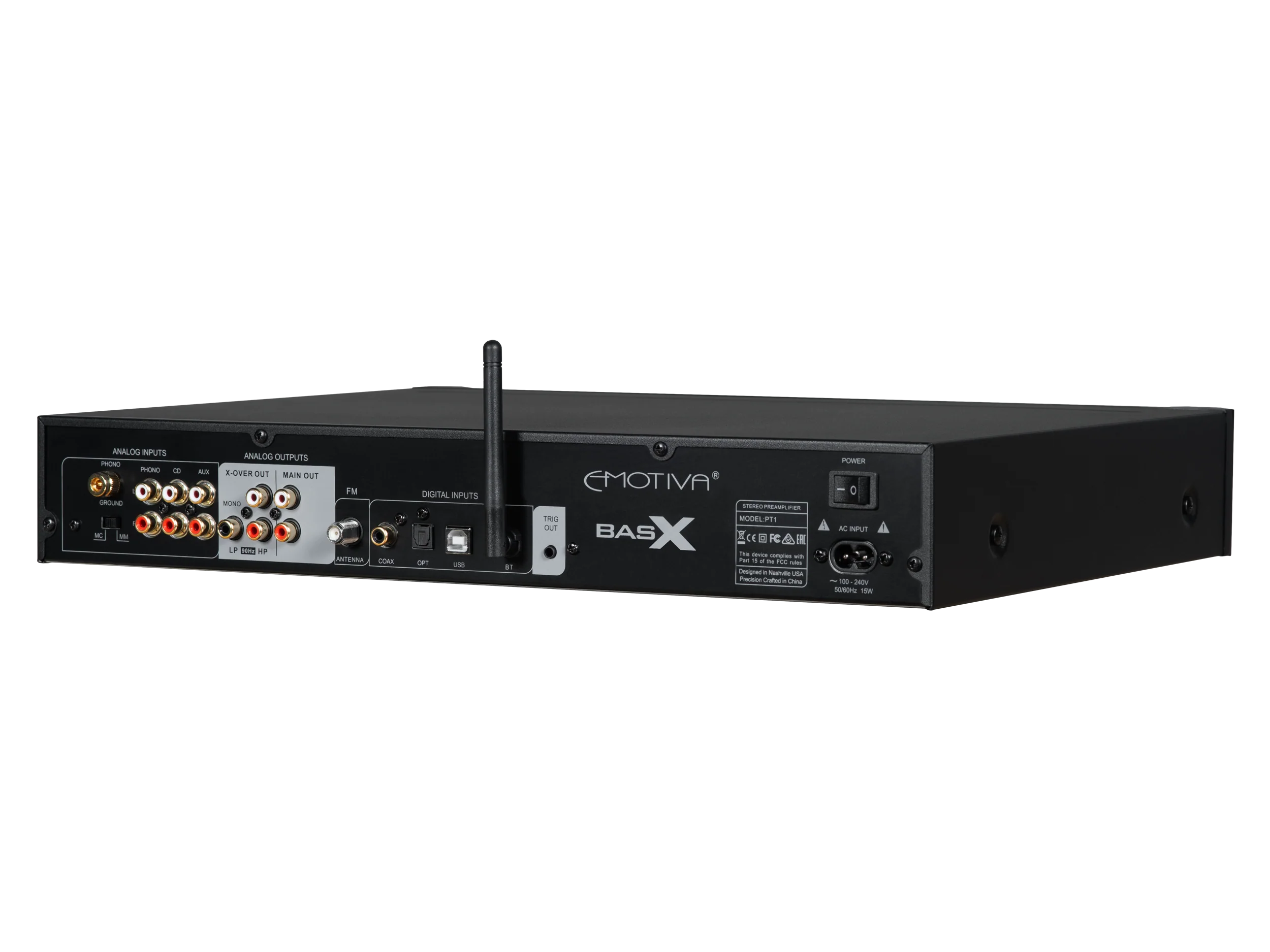 BasX PT1 Stereo Preamplifier/DAC/Tuner - Image 5