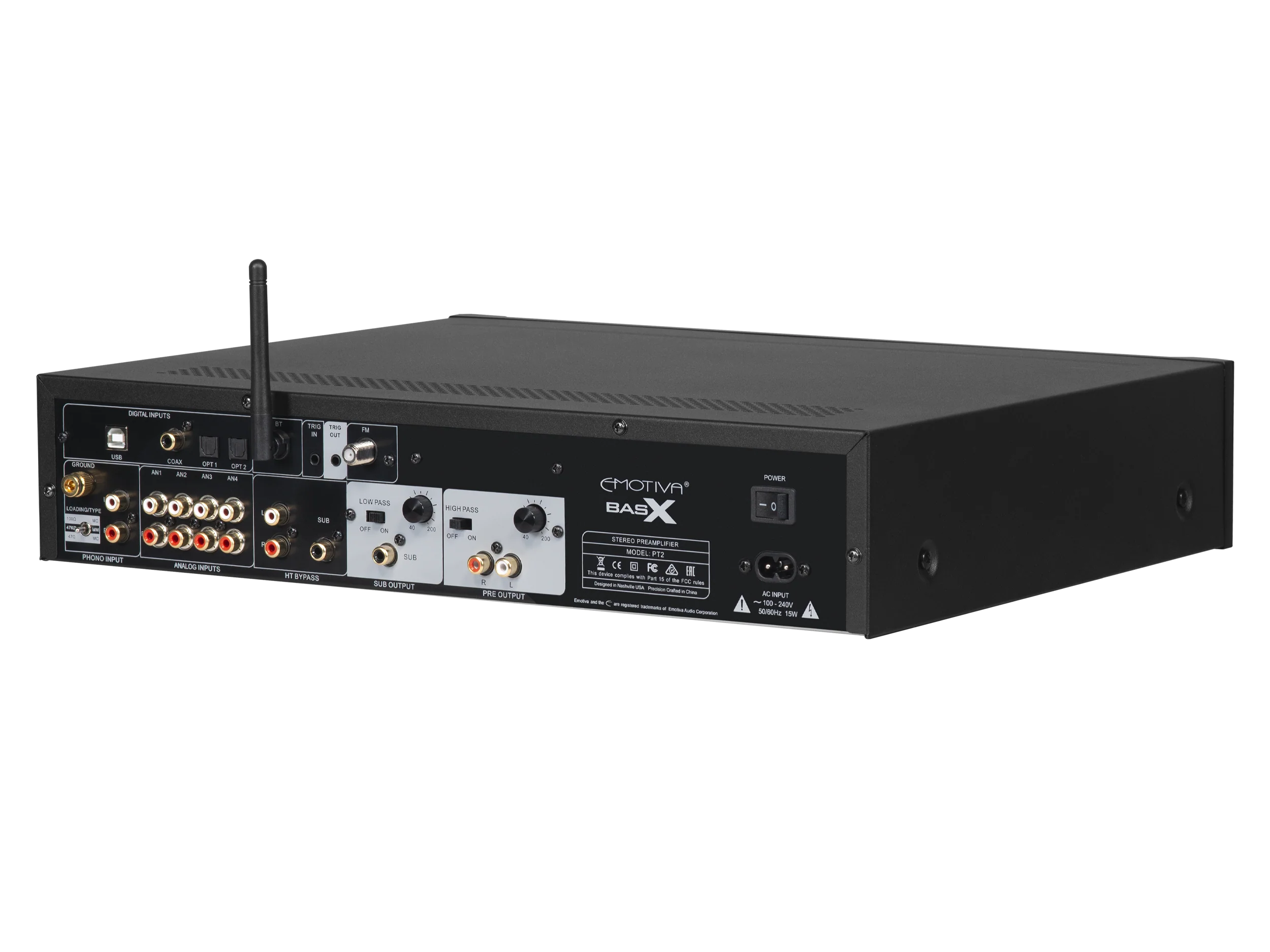 BasX PT2 Stereo Preamp/DAC/Tuner - Image 5