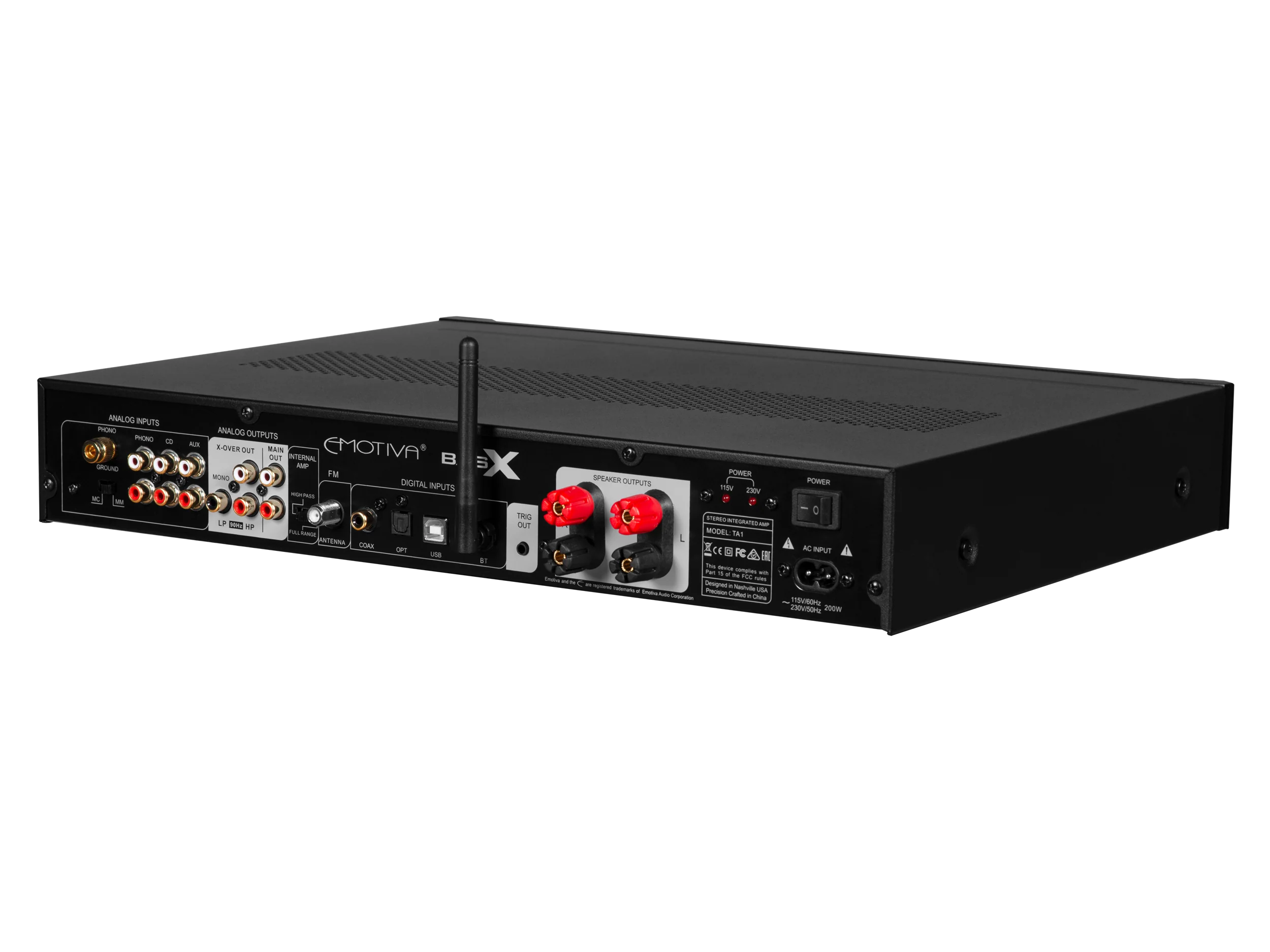 BasX TA1 Stereo Preamp/DAC/Tuner With Integrated Amplifier - Image 5