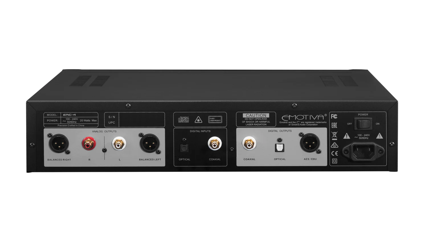 ERC-4 Differential Reference™ CD Player and Transport - Image 3