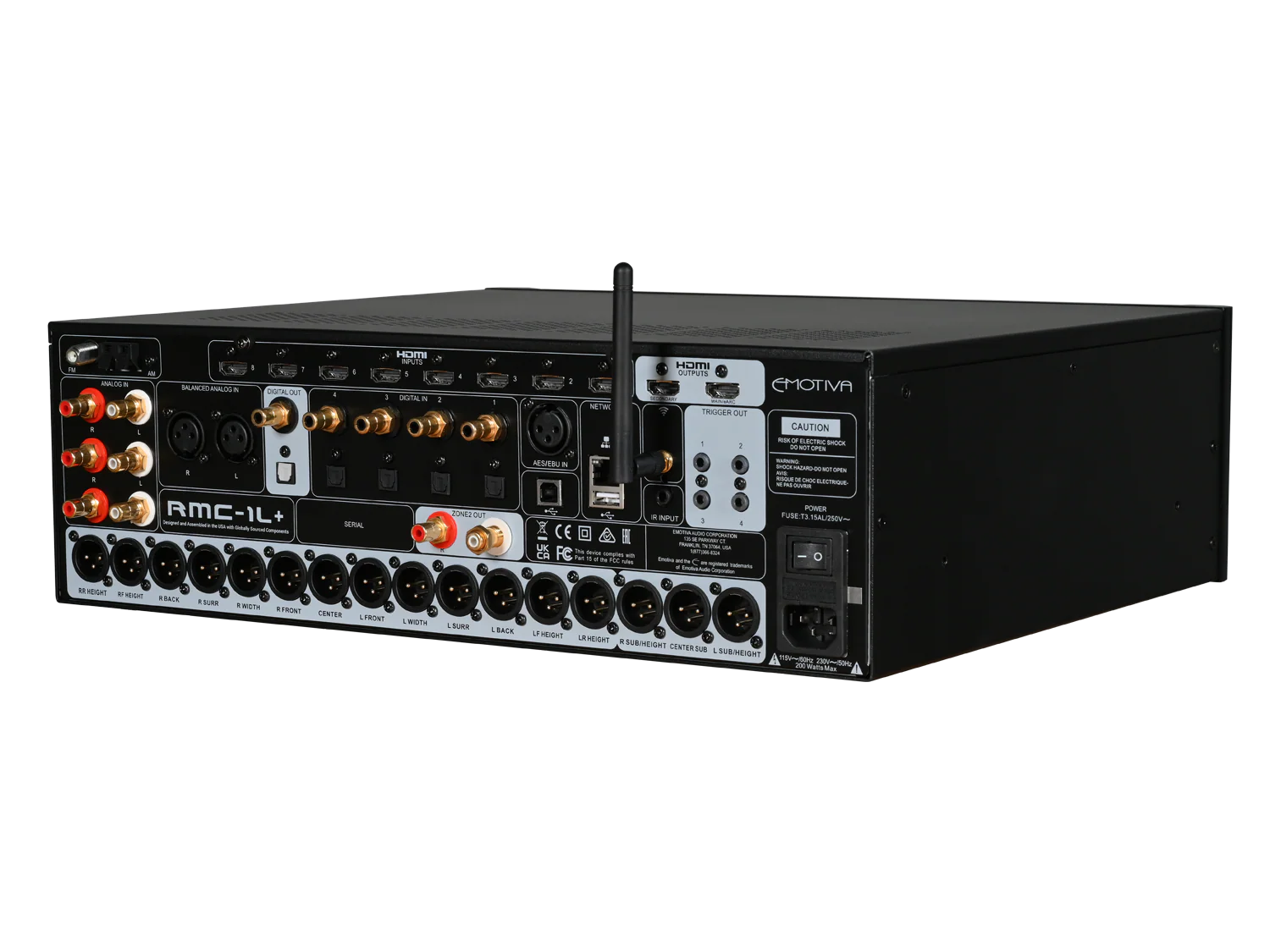RMC-1L+ 16 Channel Dolby Atmos & DTS:X Cinema Processor - Image 4